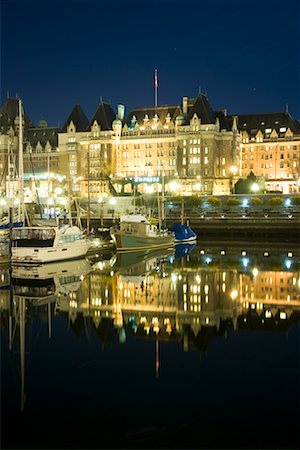 empress hotel - Inner Harbour, Victoria, Colombie-Britannique, Canada Photographie de stock - Premium Libres de Droits, Code: 600-02314918