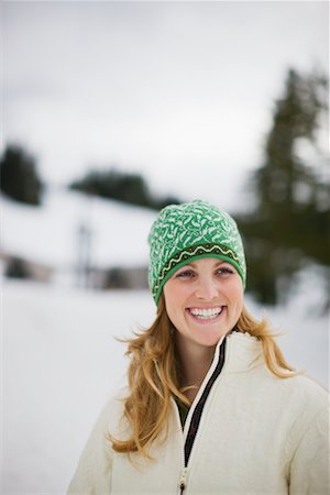 Woman in Winter Clothing, Government Camp, Oregon, USA Fotografie stock - Premium Royalty-Free, Codice: 600-02346428