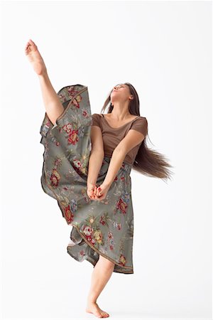 simsearch:700-05803457,k - Portrait de la danseuse Photographie de stock - Premium Libres de Droits, Code: 600-02346574