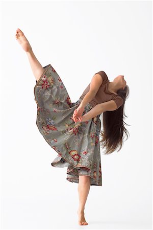 simsearch:700-02833515,k - Portrait of Dancer Fotografie stock - Premium Royalty-Free, Codice: 600-02346572