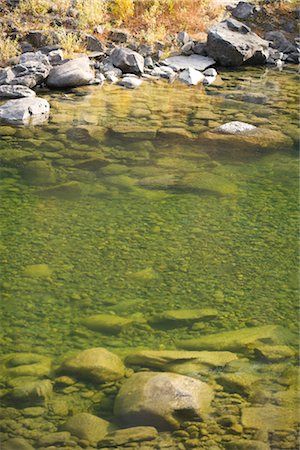 Close-up of the Similkameen River, near Princeton, British Columbia, Canada Stock Photo - Premium Royalty-Free, Code: 600-02376766