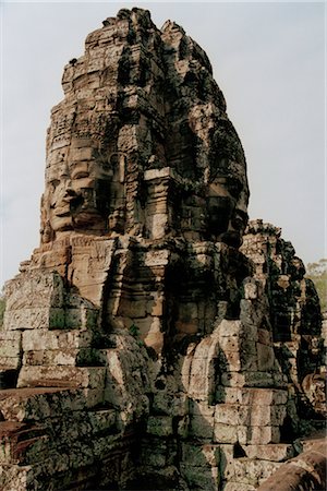 simsearch:600-02376950,k - Stone Sculptures, Angkor Wat, Siem Reap, Cambodia Foto de stock - Sin royalties Premium, Código: 600-02376882