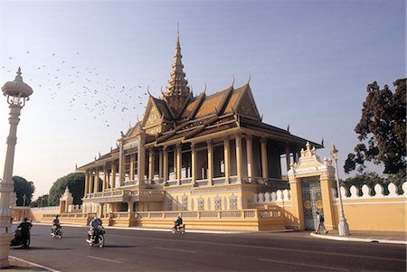 phnom penh - Chan clemence pavillon, Palais de Royal Phnom Penh, Phnom Penh, Cambodge Photographie de stock - Premium Libres de Droits, Code: 600-02376903