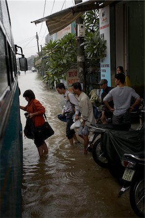 flood - Flood, Hue, Thua Thien-Hue Province, Vietnam Stock Photo - Premium Royalty-Free, Code: 600-02376926