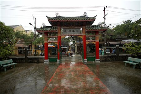 Gate, Hoi An, Quang Nam Province, Vietnam Stock Photo - Premium Royalty-Free, Code: 600-02376922