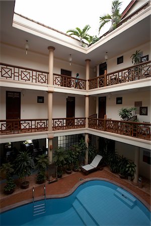 quang nam province - Hotel Courtyard, Hoi An, Quang Nam Province, Vietnam Stock Photo - Premium Royalty-Free, Code: 600-02376923