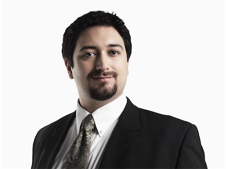 pictures of 30 year old man with goatee - Portrait of Businessman Stock Photo - Premium Royalty-Free, Code: 600-02378002