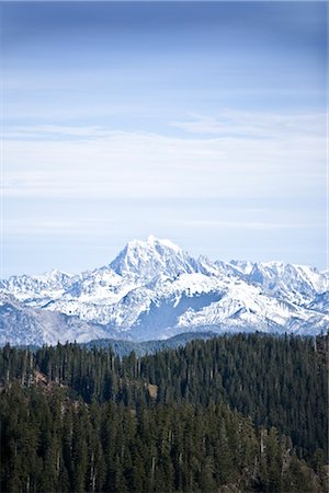 Thorpe Mountain, Snoqualmie Pass, Hyak, Washington State, USA Foto de stock - Sin royalties Premium, Código: 600-02386169