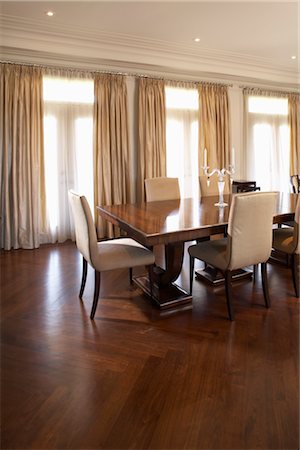 simsearch:600-06895087,k - Luxury Dining Room Foto de stock - Sin royalties Premium, Código: 600-02428880