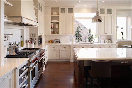 simsearch:600-03768696,k - Luxury Kitchen Foto de stock - Sin royalties Premium, Código: 600-02428882