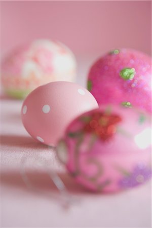 Easter Ornaments Fotografie stock - Premium Royalty-Free, Codice: 600-02461279