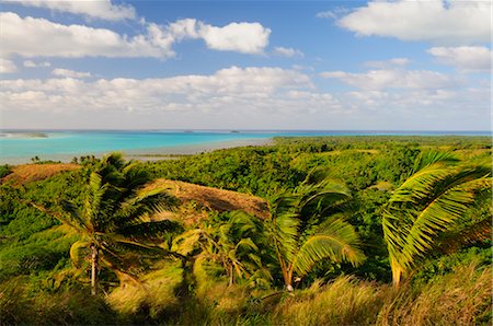 simsearch:600-02590610,k - Overview of Aitutaki, Cook Islands Stock Photo - Premium Royalty-Free, Code: 600-02590562