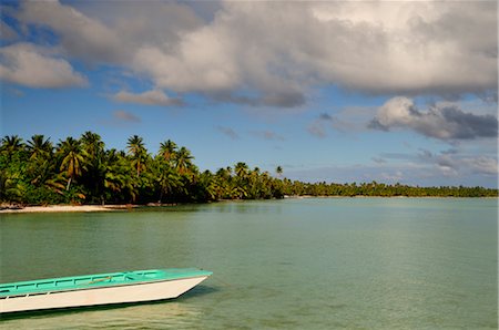 paradise harbour - Bateau de rivage, Maupiti, Polynésie française Photographie de stock - Premium Libres de Droits, Code: 600-02590664