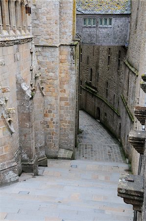 Mont Saint-Michel, Normandy, France Stock Photo - Premium Royalty-Free, Code: 600-02590892