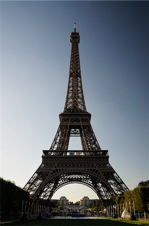 eiffel tower in city - Eiffel Tower, Paris, France Stock Photo - Premium Royalty-Free, Code: 600-02590906