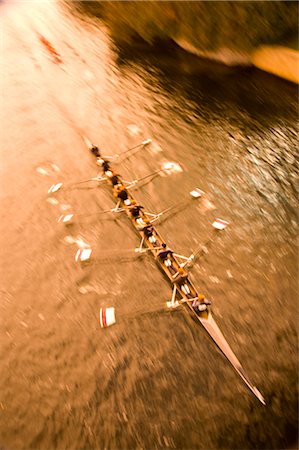 rowing boat team - Head of the Trent Regatta on the Trent Canal, Peterborough, Ontario, Canada Stock Photo - Premium Royalty-Free, Code: 600-02620664