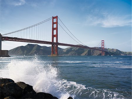 Golden Gate Bridge, San Francisco, California, USA Foto de stock - Royalty Free Premium, Número: 600-02637692