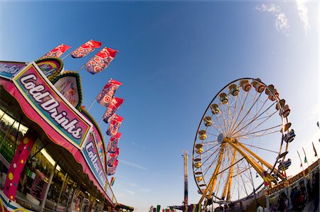 parque de atracciones - Fairground, Toronto, Ontario, Canada Foto de stock - Sin royalties Premium, Código: 600-02638033