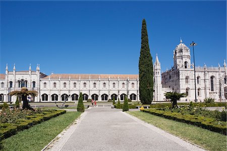 Mosteiro dos Jerónimos, Belem, Lisbonne, Portugal Photographie de stock - Premium Libres de Droits, Code: 600-02638118