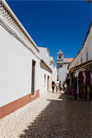 Rue, Lagos, Algarve, Portugal Photographie de stock - Premium Libres de Droits, Code: 600-02638111