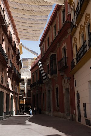 Street in Seville, Andalucia, Spain Stock Photo - Premium Royalty-Free, Code: 600-02645599