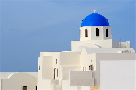 simsearch:859-08769996,k - Church, Oia, Santorini, Cyclades Islands, Greece Foto de stock - Sin royalties Premium, Código: 600-02659662