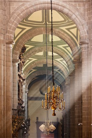 Interior of Mexico City Metropolitan Cathedral, Mexico City, Mexico Stock Photo - Premium Royalty-Free, Code: 600-02694321