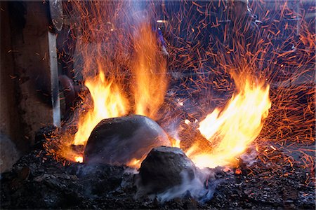 Copper Workshop, Santa Clara del Cobre, Michoacan, Mexico Stock Photo - Premium Royalty-Free, Code: 600-02694340