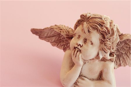 putti sculpture - Angel Figurine Stock Photo - Premium Royalty-Free, Code: 600-02700960