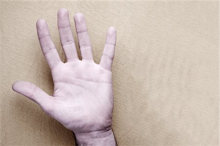 palma - Close-up of Man's Hand Foto de stock - Sin royalties Premium, Código: 600-02701087