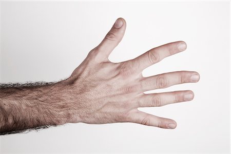 Close-up of Man's Hand Fotografie stock - Premium Royalty-Free, Codice: 600-02701088
