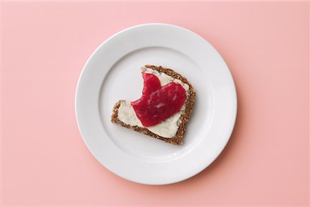 sandwich toast - Still Life of Bread with Jam Stock Photo - Premium Royalty-Free, Code: 600-02756820