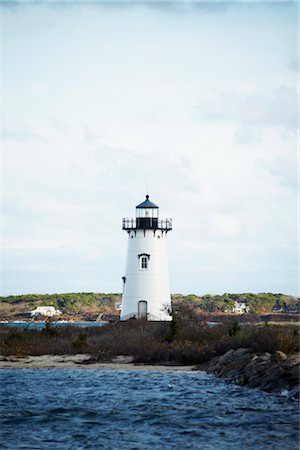 simsearch:600-02757183,k - Edgartown Lighthouse, Edgartown, Martha's Vineyard, Massachusetts, USA Foto de stock - Sin royalties Premium, Código: 600-02757185