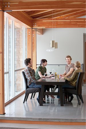 dining room people - Friends Playing Poker Stock Photo - Premium Royalty-Free, Code: 600-02757355