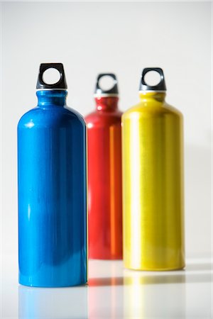 Reusable Water Bottles Stock Photo - Premium Royalty-Free, Code: 600-02757454