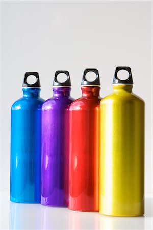 Reusable Water Bottles Stock Photo - Premium Royalty-Free, Code: 600-02757457