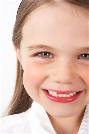 Close-up of Girl Stock Photo - Premium Royalty-Free, Code: 600-02786881