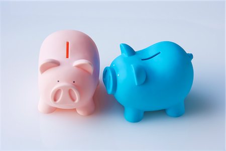 simsearch:600-02670662,k - Piggy Banks Stock Photo - Premium Royalty-Free, Code: 600-02797955