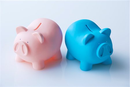 Piggy Banks Stock Photo - Premium Royalty-Free, Code: 600-02797965