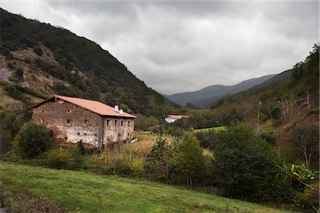 Basque Countryside, Spain Foto de stock - Sin royalties Premium, Código: 600-02834048