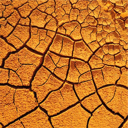 Dry Cracked Earth Foto de stock - Sin royalties Premium, Código: 600-02885957