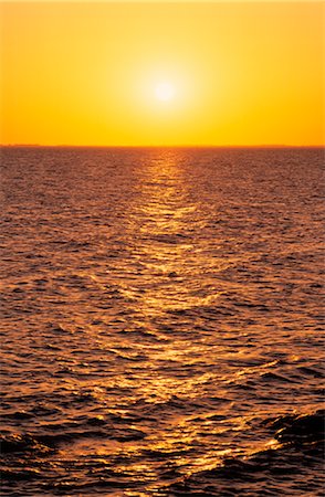 Paysage au coucher du soleil Photographie de stock - Premium Libres de Droits, Code: 600-02885966