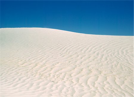 ripples in sand - Desert, White Sand Dune Stock Photo - Premium Royalty-Free, Code: 600-02885985