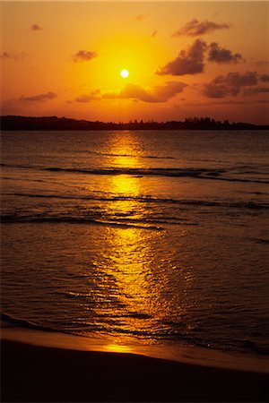 sunset australia - Seascape Sunset Stock Photo - Premium Royalty-Free, Code: 600-02886128