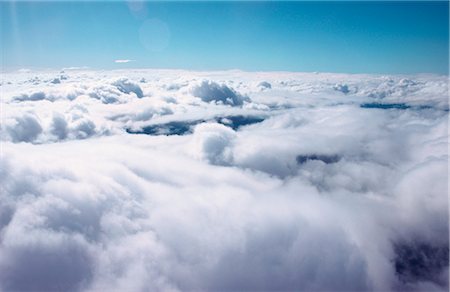 duveteux - Cloudscape from Above Foto de stock - Sin royalties Premium, Código: 600-02886590