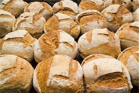 Loaves of Sourdough Bread Stock Photo - Premium Royalty-Free, Code: 600-02886661