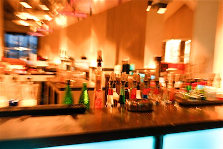 restaurant bar counters - Interior of Bar Stock Photo - Premium Royalty-Free, Code: 600-02943485