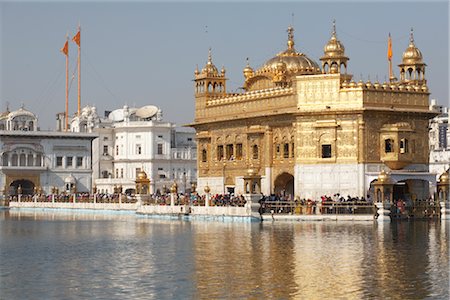 Temple d'or, Amritsar, Punjab, Inde Photographie de stock - Premium Libres de Droits, Code: 600-02957889