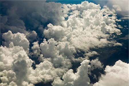 sky over clouds - Clouds Stock Photo - Premium Royalty-Free, Code: 600-02967457