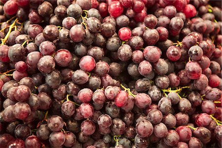 red grape - Raisins au marché en plein Air, Barcelone, Espagne Photographie de stock - Premium Libres de Droits, Code: 600-02967452